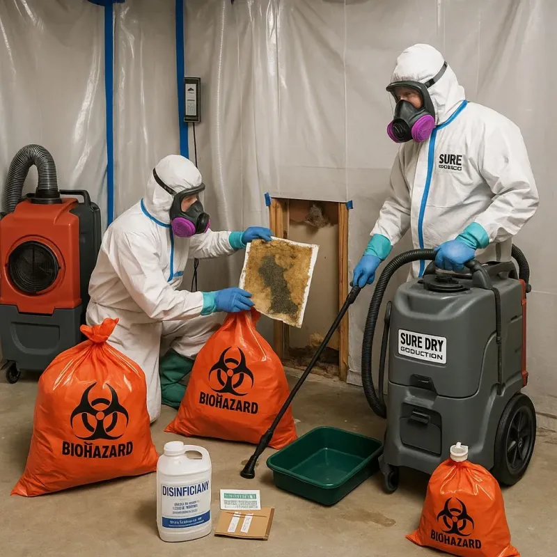 Contaminated Water Handling Protocols process in Clinton Township, MI